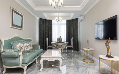 How to Simplify Your Living Room with Coffee Tables with Marble Tops and Chaise Lounge